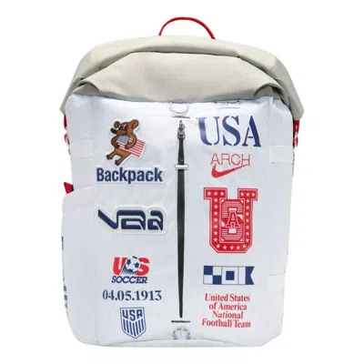 Nike X Usa X V.a.a. Cryoshot 32l Isen Backpack 'white' In Multi