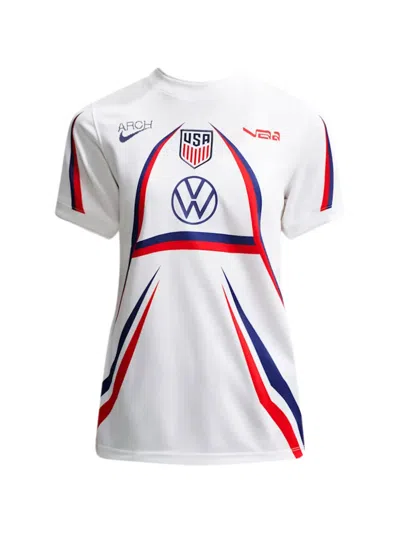 Nike X V.a.a. Short-sleeve Soccer Top In White