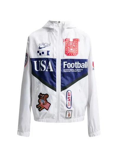 Nike X V.a.a. X Usa Anthem Jacket In White