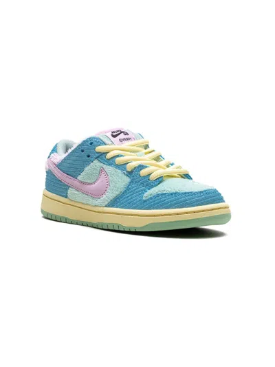 Nike Kids' X Verdy Sb Dunk Ps "visty" Sneakers In Blue