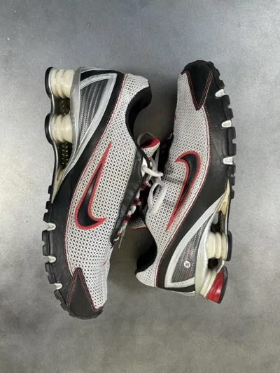Pre-owned Nike X Vintage 2006 Nike Shox Turbo + Iv 2000s Vintage Nike Mesh 315378 Men Shoes In Black
