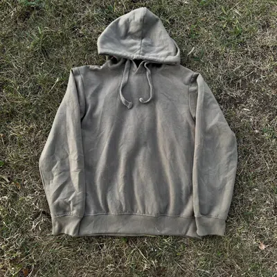 Pre-owned Nike X Vintage 90's Sun Faded Hoodie Travis Kanyewest Style In Caramel