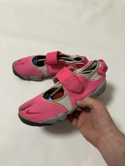 Pre-owned Nike X Vintage Nike Air Rift Vintage Shoes Sandals Sneaker In Pink