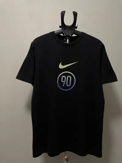Pre-owned Nike X Vintage Nike Big Logo Vintage Y2k T Shirt X Large In Black