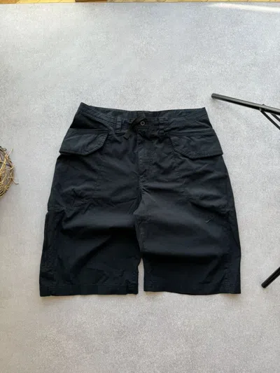 Pre-owned Nike X Vintage Nike Cargo Shorts In Black