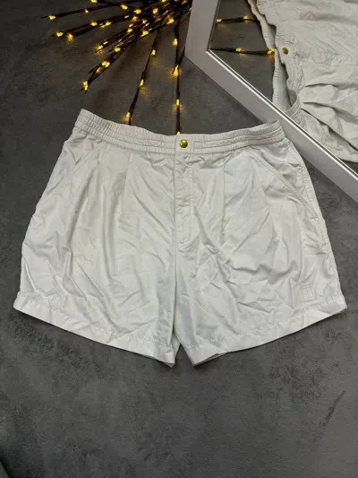 Pre-owned Nike X Vintage Nike Court Shorts Y2k In White