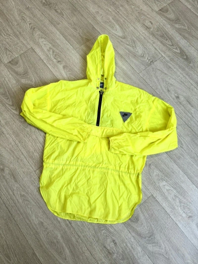 Pre-owned Nike X Vintage Nike Oregon Usa Raincoat 80's In Yellow