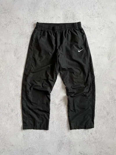 Pre-owned Nike X Vintage Nike Sweatpants Black Size S M