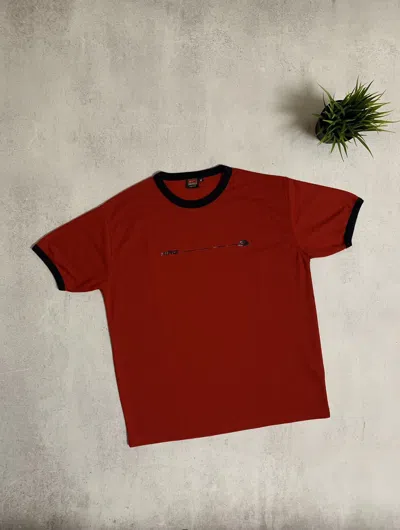 Pre-owned Nike X Vintage Nike T Shirt Tee Baggy Acg Tn Y2k 90's Bootleg In Red
