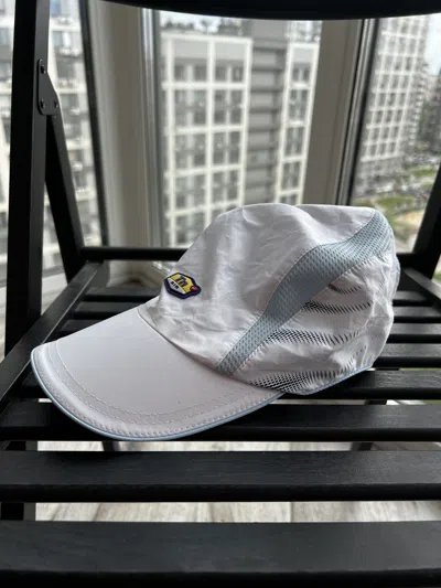 Pre-owned Nike X Vintage Nike Tn Drill Y2k Cap Hat In White