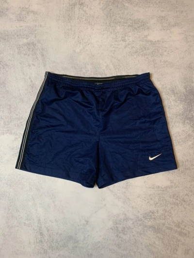 Pre-owned Nike X Vintage Nike Vintage Man Shorts In Blue