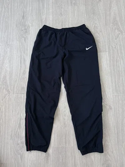 Pre-owned Nike X Vintage Nike Vintage Neylon Pants 90's In Black