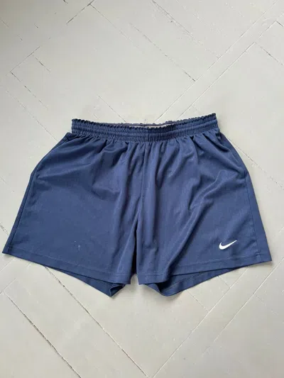 Pre-owned Nike X Vintage Nike Vintage Sport Shorts In Navy