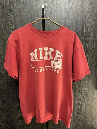 Pre-owned Nike X Vintage Nike Vintage T Shirt In Red