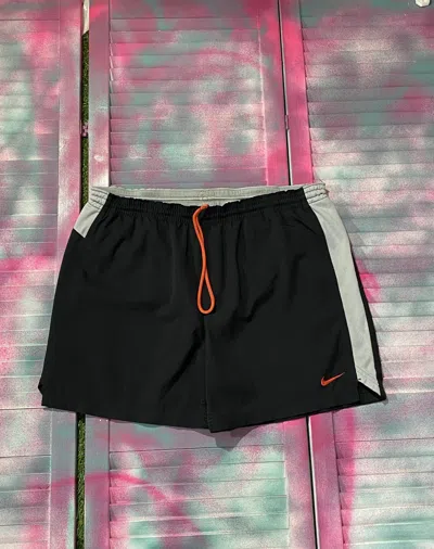 Pre-owned Nike X Vintage Y2k Nike Shorts In Black