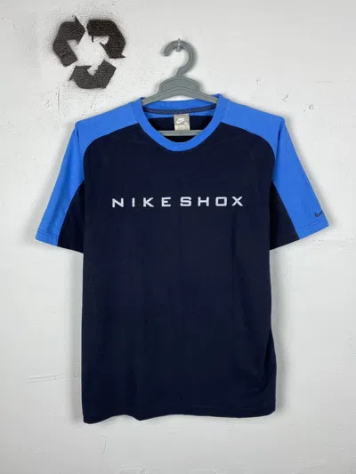 Pre-owned Nike X Vintage Y2k Nike Shox Drill Tee T-shirt Tn London In Black