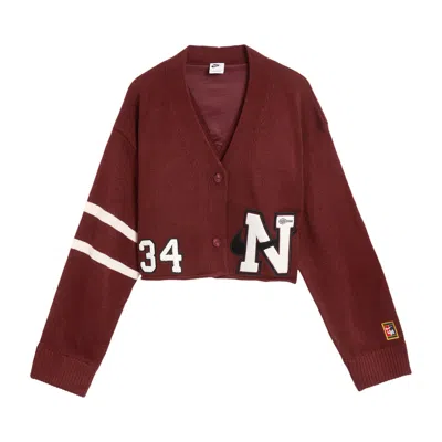 Pre-owned Nike X Yoon Cardigan 'dark Team Red' | Women's Size Xs