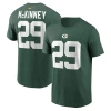 Nike Men's Xavier Mckinney Green Green Bay Packers Name Number T-shirt In Green