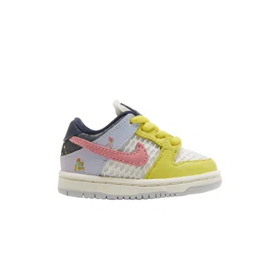 Pre-owned Nike Xavier Schipani X Dunk Low Sb Td 'be True - Trans Joy' | Multi-color | Infant Size 3
