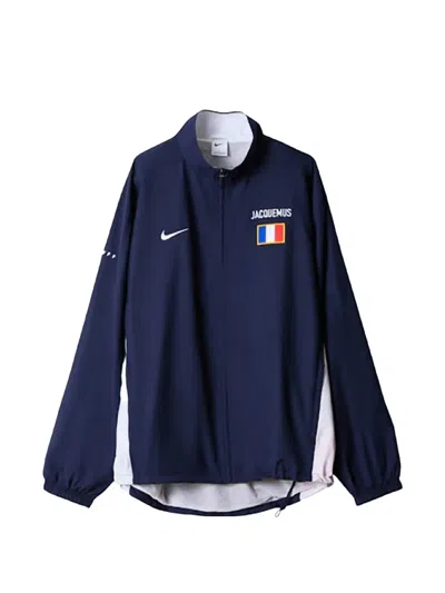 Nike Xfrance X Jacquemus Logo-print Jacket In Multi