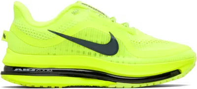 Nike Yellow Pegasus Premium Sneakers In Green