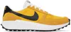 Nike Waffle Debut Sneaker In University Gold/blac