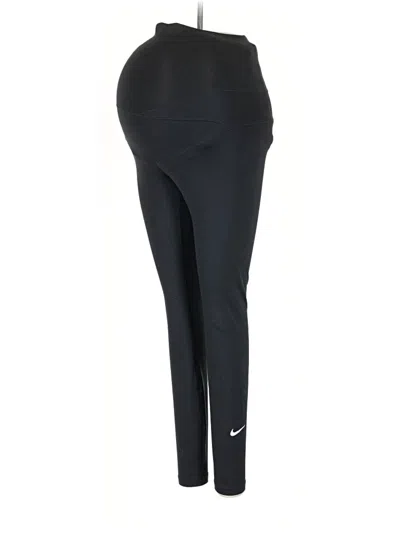 Pre-owned Nike Yoga Pants In Black