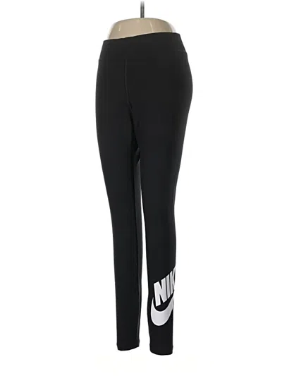 Pre-owned Nike Yoga Pants In Black