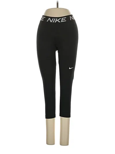 Pre-owned Nike Yoga Pants In Black