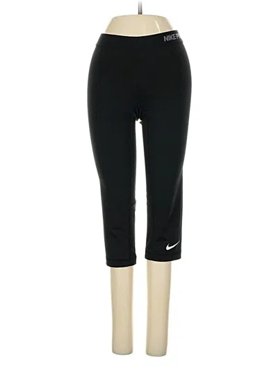 Pre-owned Nike Yoga Pants In Black