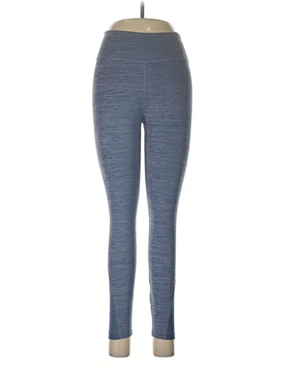 Pre-owned Nike Yoga Pants In Blue
