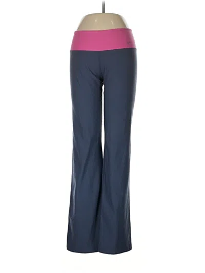 Pre-owned Nike Yoga Pants In Blue