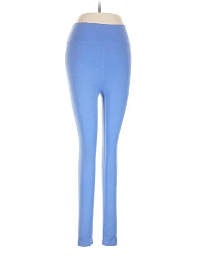 Pre-owned Nike Yoga Pants In Blue