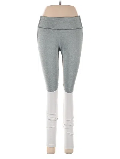 Pre-owned Nike Yoga Pants In Gray