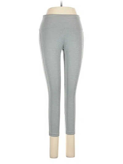 Pre-owned Nike Yoga Pants In Gray