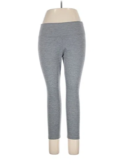 Pre-owned Nike Yoga Pants In Gray