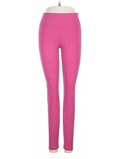 Pre-owned Nike Yoga Pants In Pink