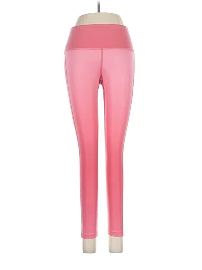 Pre-owned Nike Yoga Pants In Pink