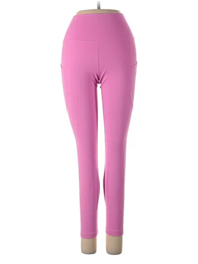 Pre-owned Nike Yoga Pants In Pink