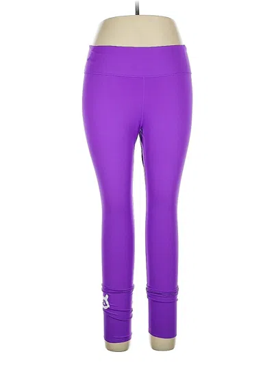 Pre-owned Nike Yoga Pants In Purple