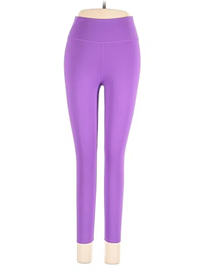 Pre-owned Nike Yoga Pants In Purple