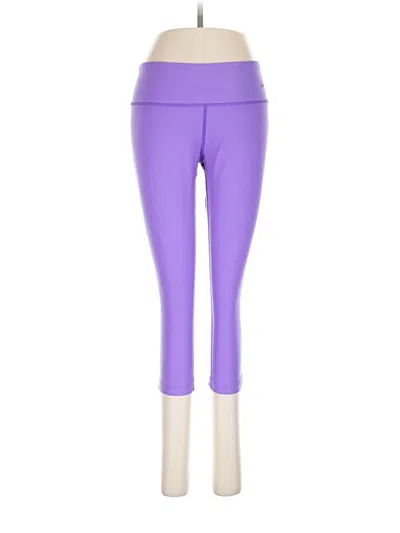 Pre-owned Nike Yoga Pants In Purple