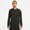 Nike Dri-fit Primary Long Sleeve Top Asia Sizing 'black'