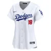 Nike Yoshinobu Yamamoto Los Angeles Dodgers Womenâs  Women's Dri-fit Adv Mlb Limited Jersey