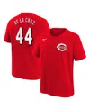 Nike Youth Elly De La Cruz Red Cincinnati Reds Home Player Name Number T-shirt In Red