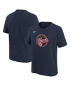 Nike Youth Navy Indiana Fever Essential Logo T-shirt In Navy