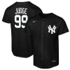 Nike Youth  Aaron Judge Black New York Yankees Lights Out Replica Player Jersey In Black