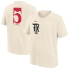 Nike Big Boys And Girls Corey Seager Natural Texas Rangers Fuse City Connect Name Number T-shirt In Neutral
