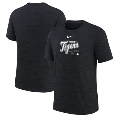 Nike Kids' Youth  Navy Detroit Tigers Authentic Collection Practice Performance T-shirt