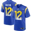 Nike Youth  Puka Nacua Royal Los Angeles Rams Game Player Jersey In Blue
